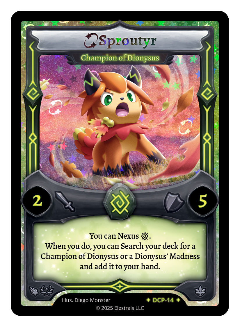 Sproutyr - Champion of Dionysus - DCP-14